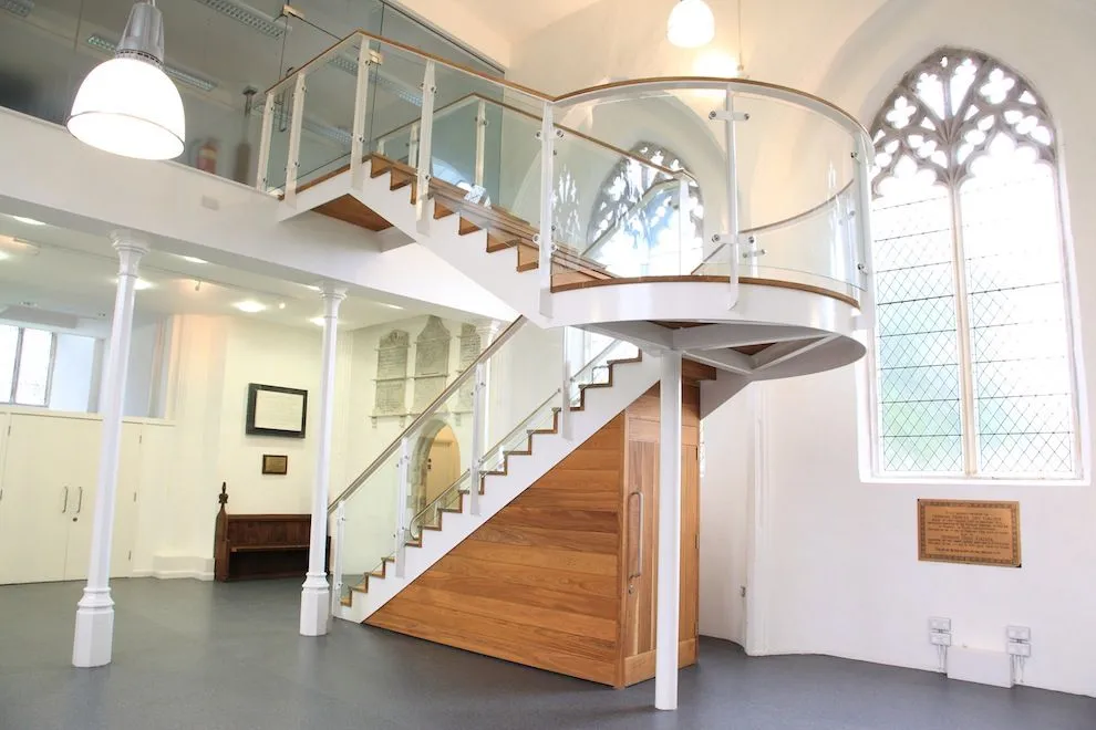 Access staircase we built for St Michael's Church, Reepham