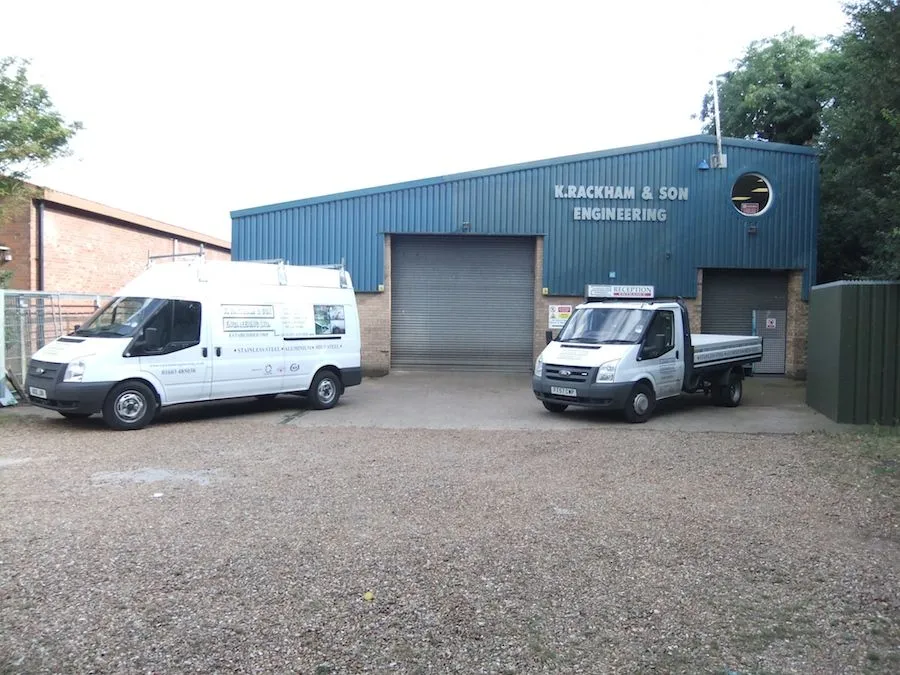 Our factory on Hellesdon Park Road, Norwich